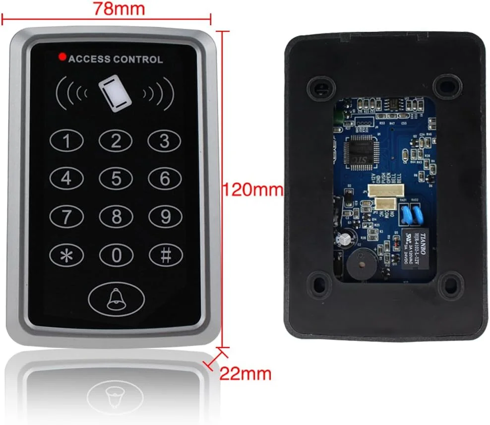 کیت سیستم کنترل دسترسی درب Diginex HFeng با کنترلر RFID 125KHz به همراه منبع تغذیه + قفل مغناطیسی ضد آب 180 کیلوگرمی + 20 کارت کیت سیستم کنترل دسترسی درب Diginex HFeng با کنترلر RFID 125KHz به همراه منبع تغذیه + قفل مغناطیسی ضد آب 180 کیلوگرمی + 20 کارت