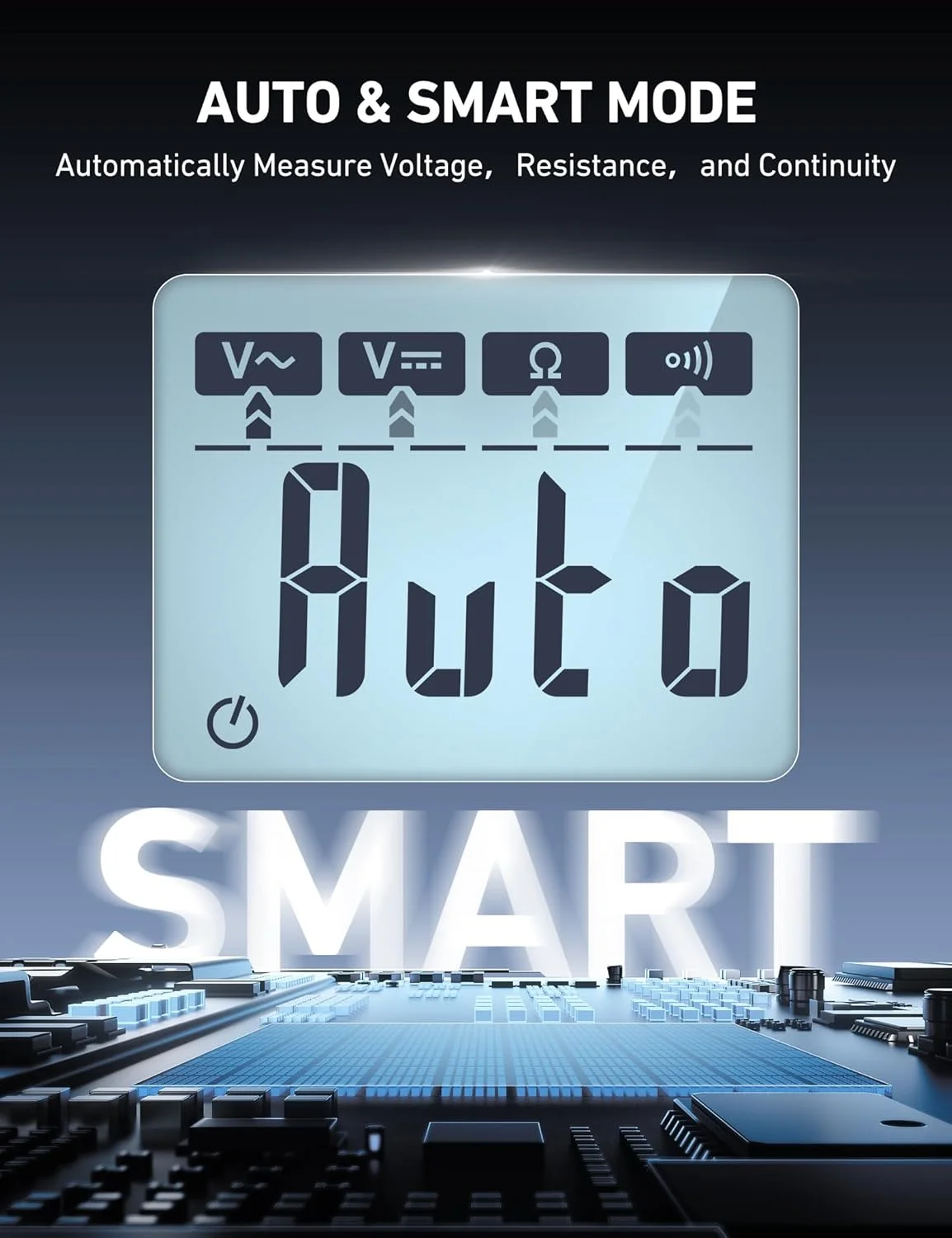 تستر مولتی متر AstroAI با 4000 شمارش، حالت اندازه گیری هوشمند، ولت متر دیجیتال با محدوده خودکار، اندازه گیری سریع و دقیق ولتاژ AC/DC، مقاومت، پیوستگی، پشتیبانی از عملکرد ولتاژ غیر تماسی تستر مولتی متر AstroAI با 4000 شمارش، حالت اندازه گیری هوشمند، ولت متر دیجیتال با محدوده خودکار، اندازه گیری سریع و دقیق ولتاژ AC/DC، مقاومت، پیوستگی، پشتیبانی از عملکرد ولتاژ غیر تماسی