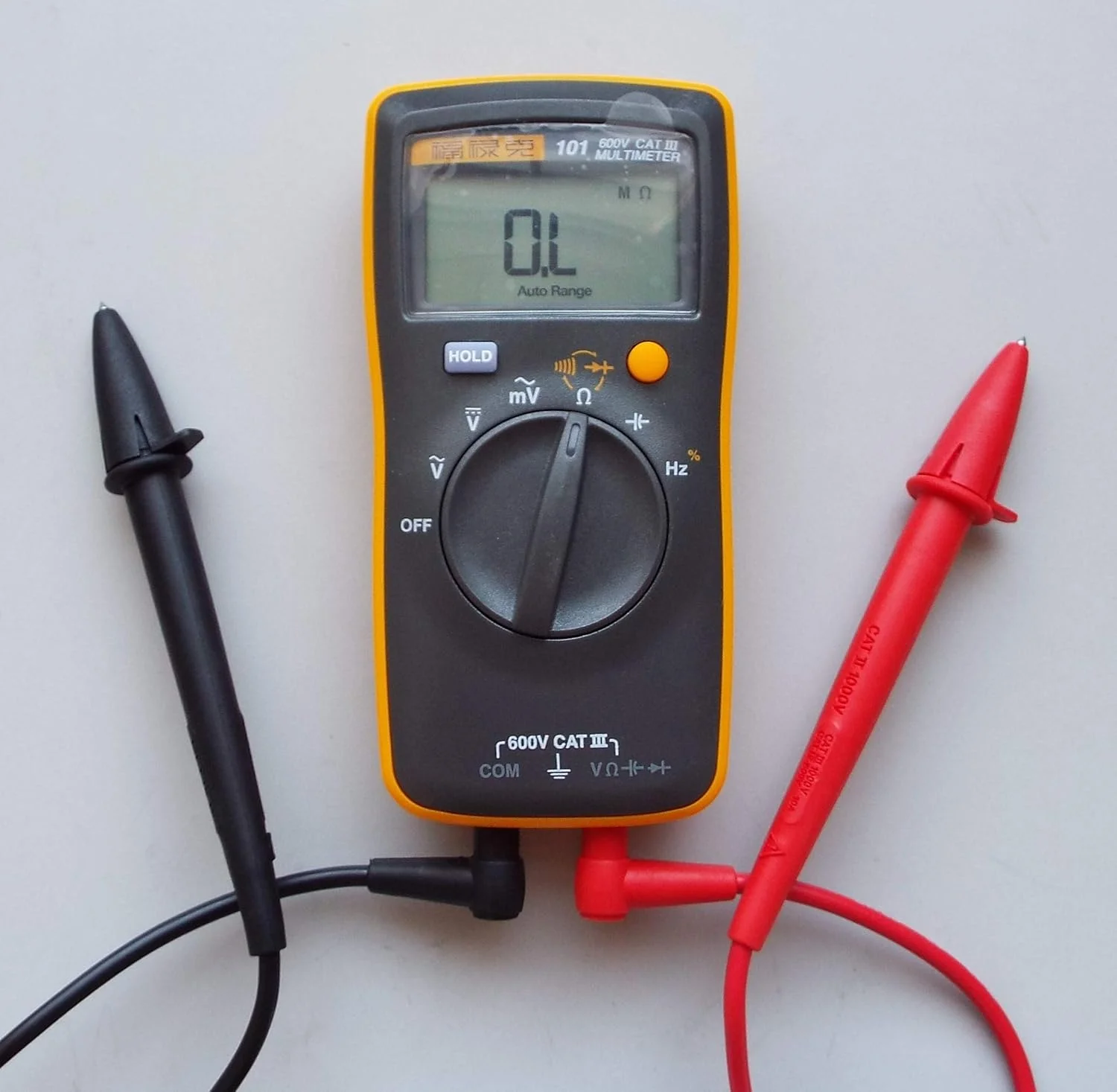 مولتی متر دیجیتال پایه فلوک 101، تجهیزات اندازه گیری قابل حمل صنعتی (نسخه اصلی) مولتی متر دیجیتال پایه فلوک 101، تجهیزات اندازه گیری قابل حمل صنعتی (نسخه اصلی)