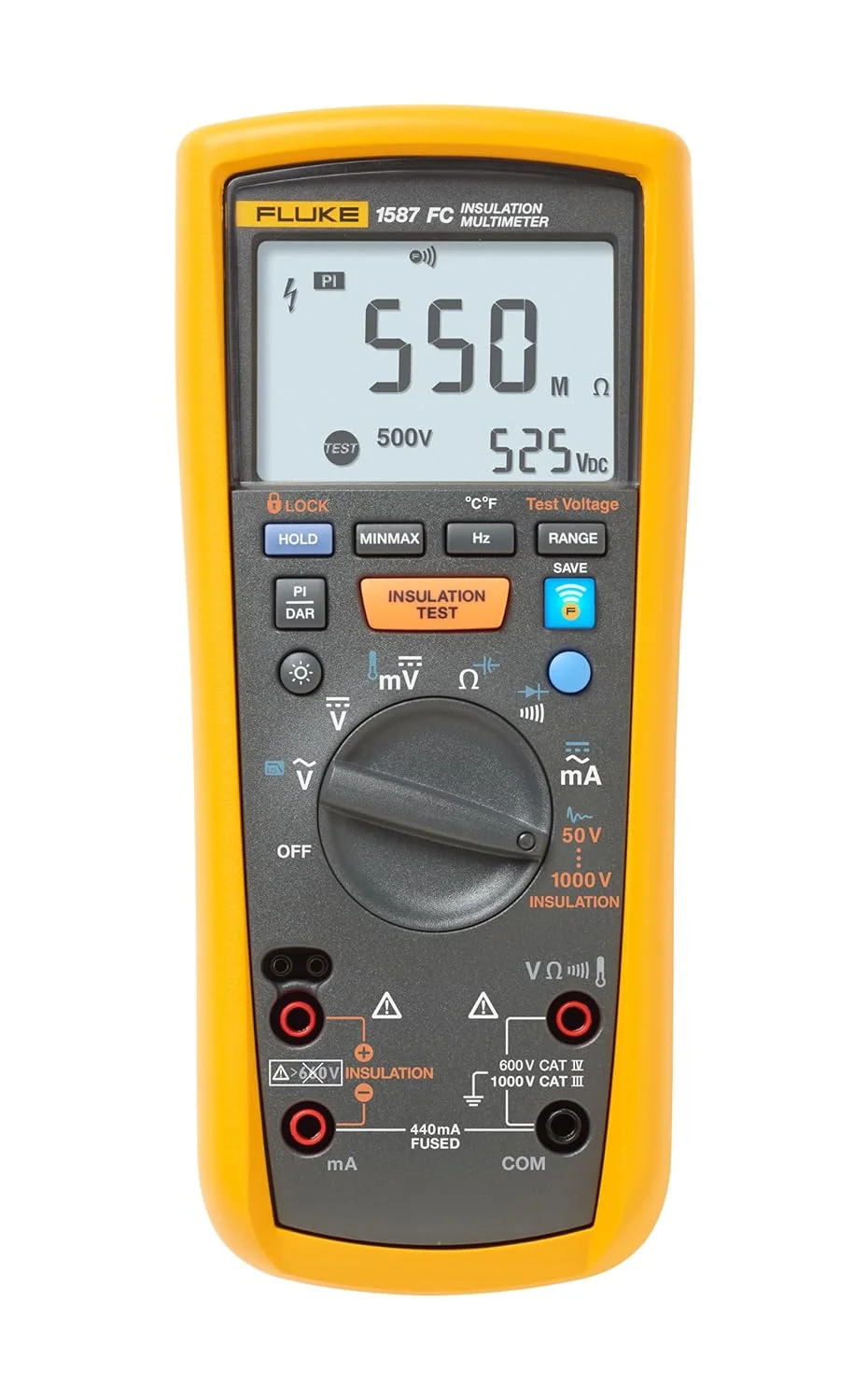 مولتی متر عایق دو در یک FLUKE 1587 FC مولتی متر عایق دو در یک FLUKE 1587 FC