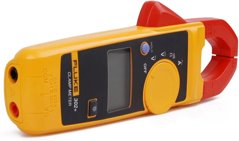 آمپرمتر کلمپی 400/600 ولت (AC/DC، 4000Ω، CAT III 600 V، 400 آمپر) مدل شماره 302+ فلوک آمپرمتر کلمپی 400/600 ولت (AC/DC، 4000Ω، CAT III 600 V، 400 آمپر) مدل شماره 302+ فلوک