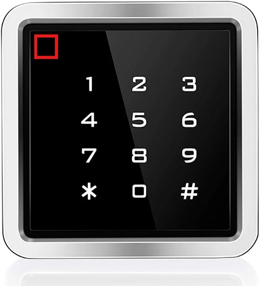 صفحه کلید کنترل دسترسی امنیتی، IP65 ضد آب 125KHZ کارت خوان RFID رمز عبور دستگاه ورود درب بازکن دروازه، صفحه کلید ورود بدون کلید 2000 کاربر صفحه کلید کنترل دسترسی امنیتی، IP65 ضد آب 125KHZ کارت خوان RFID رمز عبور دستگاه ورود درب بازکن دروازه، صفحه کلید ورود بدون کلید 2000 کاربر