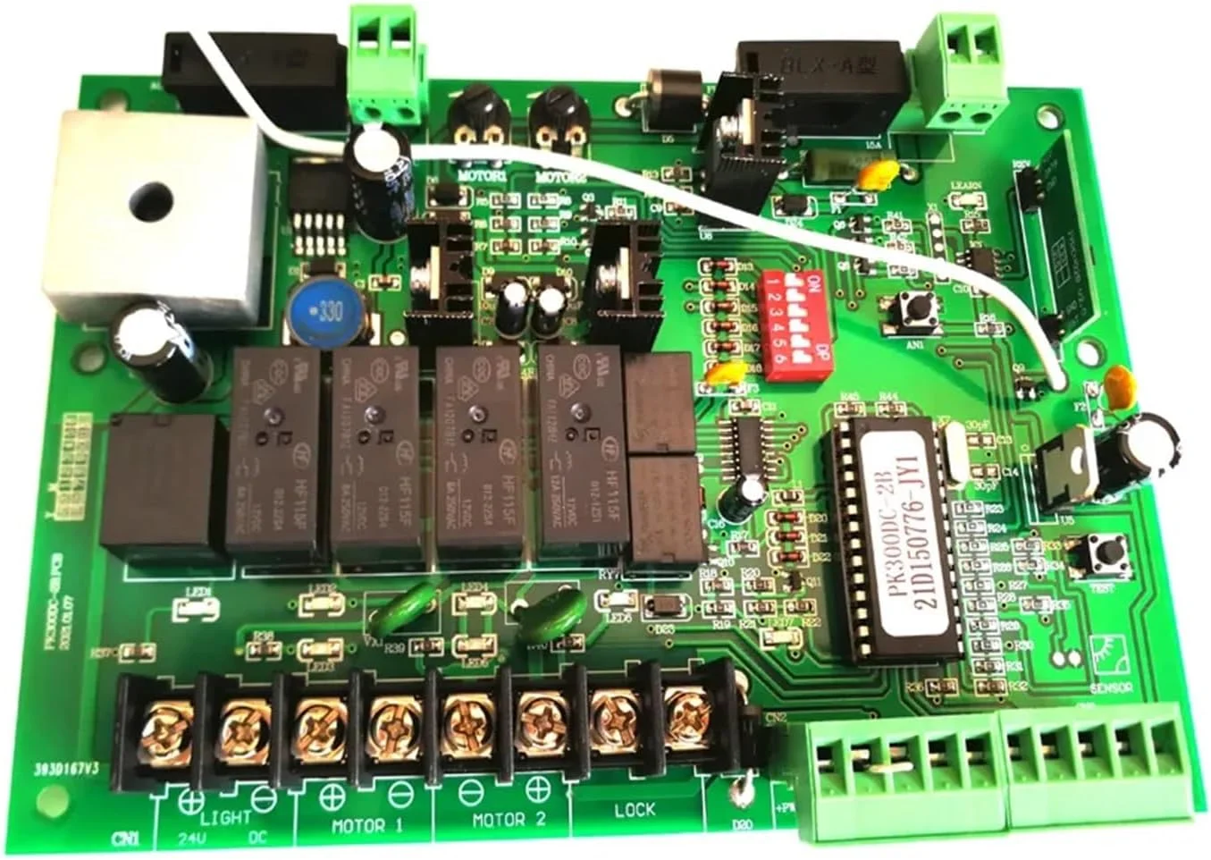 موتور درب کشویی، واحد کنترل موتور بازکننده درب چرخشی، برد اصلی مدار فقط برای استفاده موتور 24VDC (کیت 3 ریموت کنترل) موتور درب کشویی، واحد کنترل موتور بازکننده درب چرخشی، برد اصلی مدار فقط برای استفاده موتور 24VDC (کیت 3 ریموت کنترل)