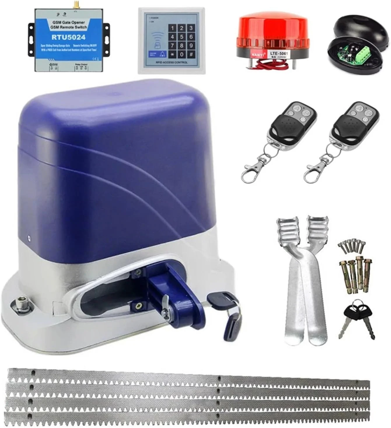 موتور درب کشویی، بازکننده درب برقی اتوماتیک برای درب گاراژ کشویی 1300 کیلوگرمی با ریل فولادی 4 متری، اپراتور موتور دنده از راه دور (KI8) موتور درب کشویی، بازکننده درب برقی اتوماتیک برای درب گاراژ کشویی 1300 کیلوگرمی با ریل فولادی 4 متری، اپراتور موتور دنده از راه دور (KI8)