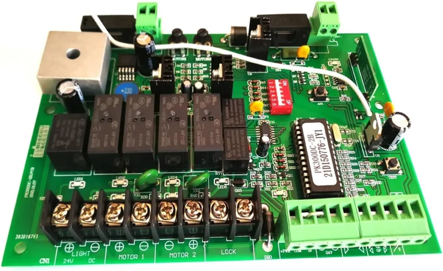 موتور درب کشویی، واحد کنترل موتور بازکننده درب چرخشی، برد اصلی مدار فقط برای استفاده موتور 24VDC (کیت 3 ریموت کنترل) موتور درب کشویی، واحد کنترل موتور بازکننده درب چرخشی، برد اصلی مدار فقط برای استفاده موتور 24VDC (کیت 3 ریموت کنترل)