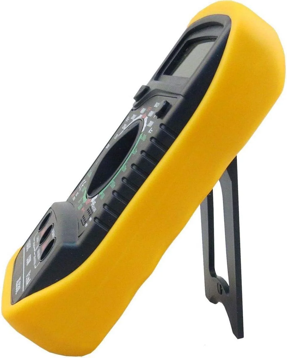 مولتی متر دیجیتال XL830L، صفحه نمایش LCD با نور پس زمینه، تستر ولتاژ 600 ولت AC/DC، جریان 10 آمپر مولتی متر دیجیتال XL830L، صفحه نمایش LCD با نور پس زمینه، تستر ولتاژ 600 ولت AC/DC، جریان 10 آمپر