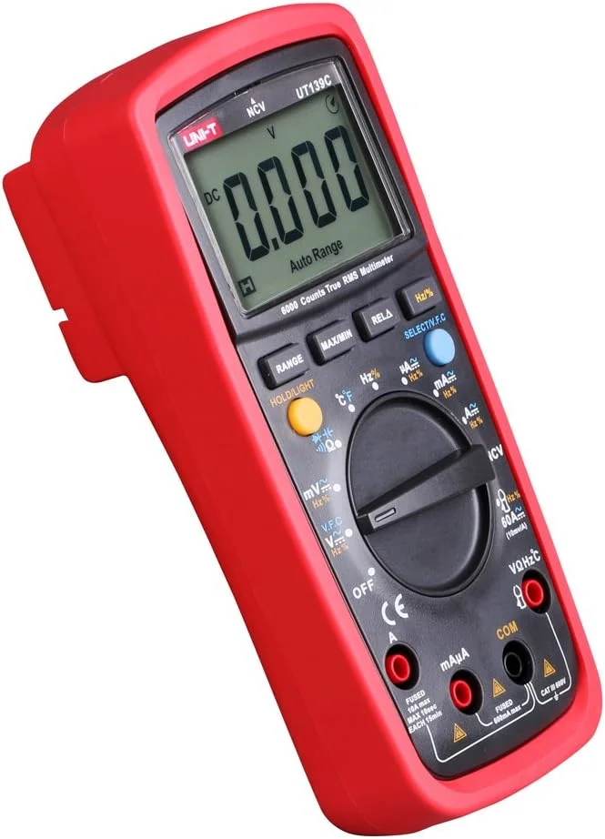 مولتی متر دیجیتال یونی تی مدل UT139C با قابلیت True RMS مولتی متر دیجیتال یونی تی مدل UT139C با قابلیت True RMS