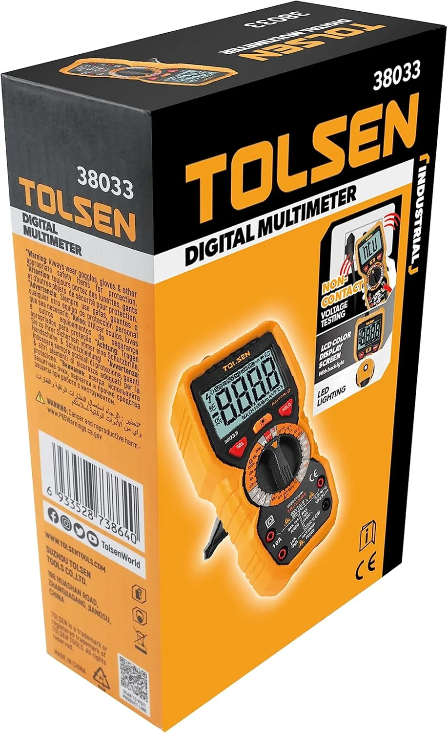 تولسن - مولتی متر دیجیتال، 38033 تولسن - مولتی متر دیجیتال، 38033
