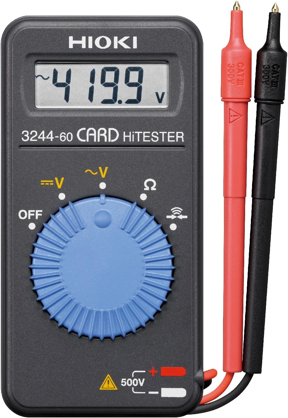 مولتی متر دیجیتال و کارت های تستر Hioki 3244-60 - مقاومت 41.99 مگا اهم، ولتاژ 500 ولت AC/DC مولتی متر دیجیتال و کارت های تستر Hioki 3244-60 - مقاومت 41.99 مگا اهم، ولتاژ 500 ولت AC/DC