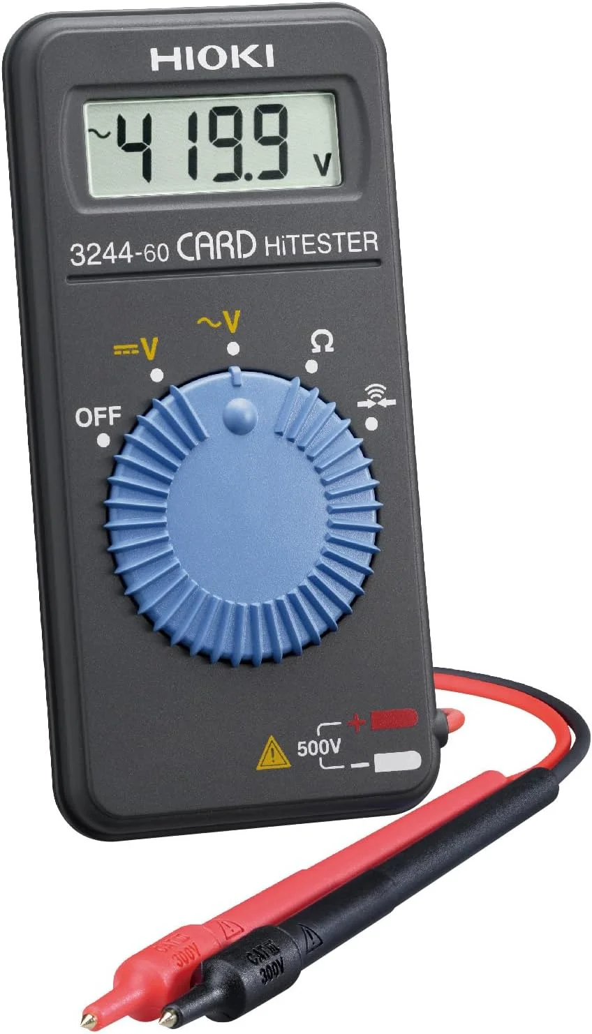 مولتی متر دیجیتال و کارت های تستر Hioki 3244-60 - مقاومت 41.99 مگا اهم، ولتاژ 500 ولت AC/DC مولتی متر دیجیتال و کارت های تستر Hioki 3244-60 - مقاومت 41.99 مگا اهم، ولتاژ 500 ولت AC/DC