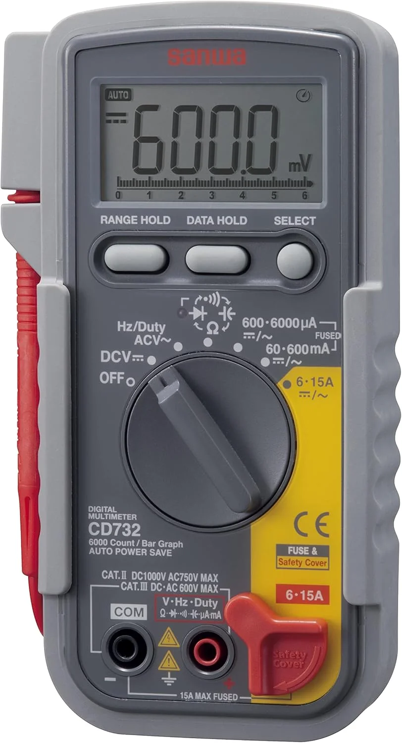 مولتی متر دیجیتال سانوا مدل CD732 ساخت ژاپن مولتی متر دیجیتال سانوا مدل CD732 ساخت ژاپن