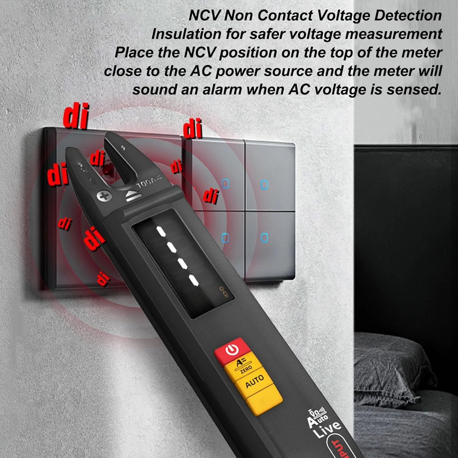 آمپرمتر کلمپی دیجیتال Luqeeg، آمپرمتر کلمپی 3 در 1 هوشمند U شکل، تستر آمپر الکتریکی با دقت بالا، قلم الکتریکی، آمپرمتر کلمپی جریان AC DC، تستر ولتاژ اهم برای برقکاران آمپرمتر کلمپی دیجیتال Luqeeg، آمپرمتر کلمپی 3 در 1 هوشمند U شکل، تستر آمپر الکتریکی با دقت بالا، قلم الکتریکی، آمپرمتر کلمپی جریان AC DC، تستر ولتاژ اهم برای برقکاران