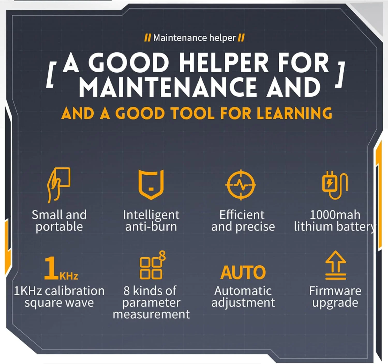اسیلوسکوپ، مینی اسیلوسکوپ دیجیتال دستی قابل حمل، پهنای باند 200 کیلوهرتز، نرخ نمونه برداری 2.5 مگاهرتز، ژنراتور سیگنال DDS، صفحه نمایش LCD 2.8 اینچی با قابلیت ضبط خودکار شکل موج اسیلوسکوپ، مینی اسیلوسکوپ دیجیتال دستی قابل حمل، پهنای باند 200 کیلوهرتز، نرخ نمونه برداری 2.5 مگاهرتز، ژنراتور سیگنال DDS، صفحه نمایش LCD 2.8 اینچی با قابلیت ضبط خودکار شکل موج