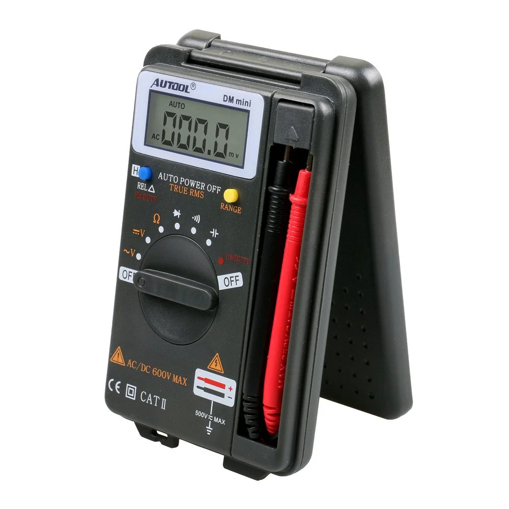 مولتی متر الکتریکی اتورنج AUTOOL مدل Mini VC921 3/4 DMM AD/DC، مولتی متر دیجیتال جیبی، تستر فرکانس 4000 Counts مولتی متر الکتریکی اتورنج AUTOOL مدل Mini VC921 3/4 DMM AD/DC، مولتی متر دیجیتال جیبی، تستر فرکانس 4000 Counts