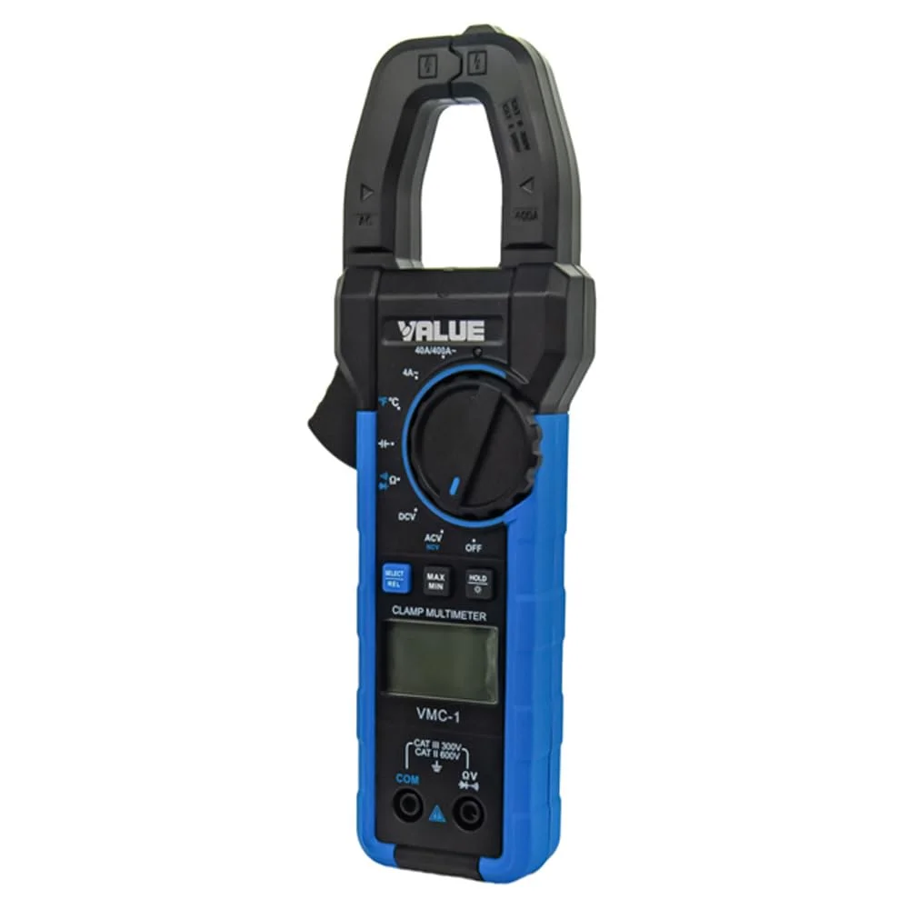 مولتی متر کلمپی دیجیتال VMC-1 VALUE - اندازه گیری دقیق برای عیب یابی الکتریکی مولتی متر کلمپی دیجیتال VMC-1 VALUE - اندازه گیری دقیق برای عیب یابی الکتریکی