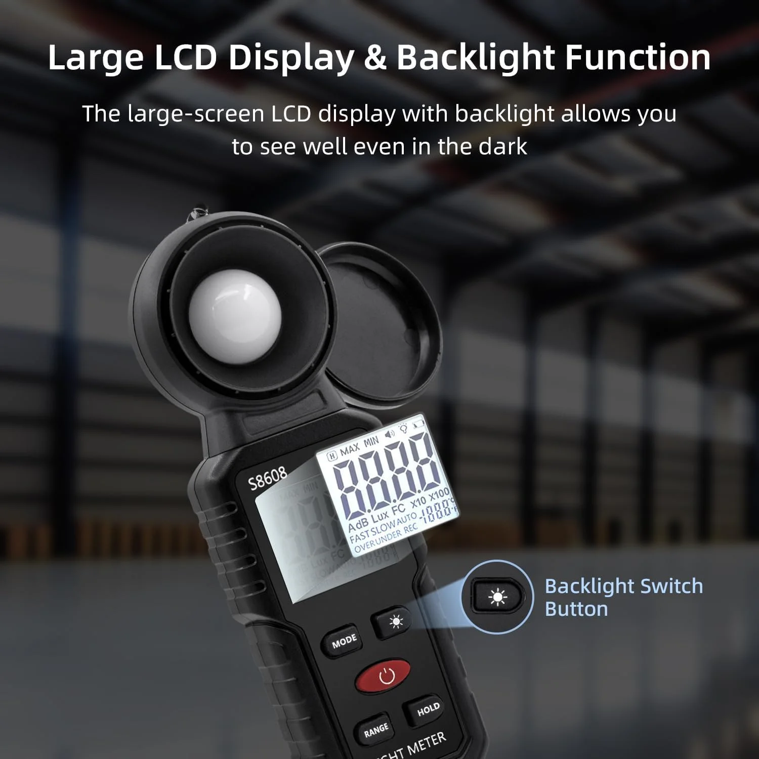 نورسنج دیجیتال PINKE، ابزار اندازه گیری روشنایی با صفحه نمایش LCD، اندازه گیری نور 0.1-200,000 لوکس برای فضاهای داخلی و خارجی، گیاهان و عکاسی نورسنج دیجیتال PINKE، ابزار اندازه گیری روشنایی با صفحه نمایش LCD، اندازه گیری نور 0.1-200,000 لوکس برای فضاهای داخلی و خارجی، گیاهان و عکاسی