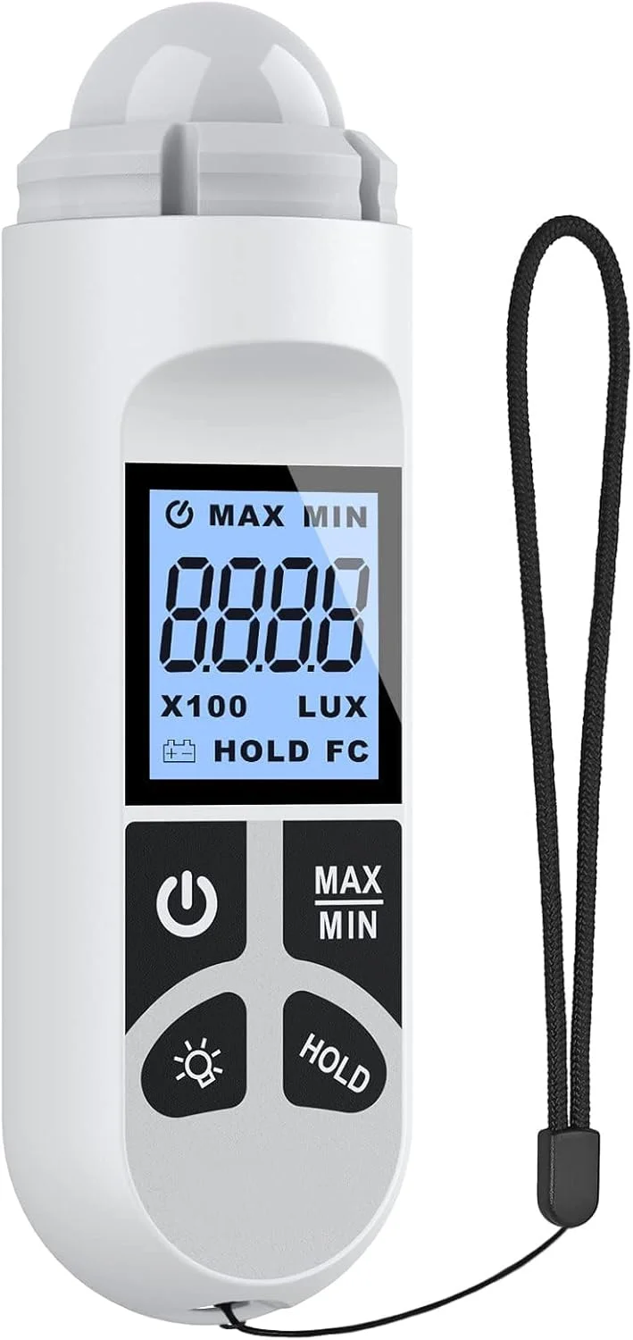 نور سنج NALACAL، فتومتر دستی، پشتیبانی از حالت های حداکثر/حداقل، محدوده نور سنجی تا 200,000 لوکس، لوکس متر دیجیتال دستی، ابزار اندازه گیری روشنایی با صفحه نمایش LCD نور سنج NALACAL، فتومتر دستی، پشتیبانی از حالت های حداکثر/حداقل، محدوده نور سنجی تا 200,000 لوکس، لوکس متر دیجیتال دستی، ابزار اندازه گیری روشنایی با صفحه نمایش LCD