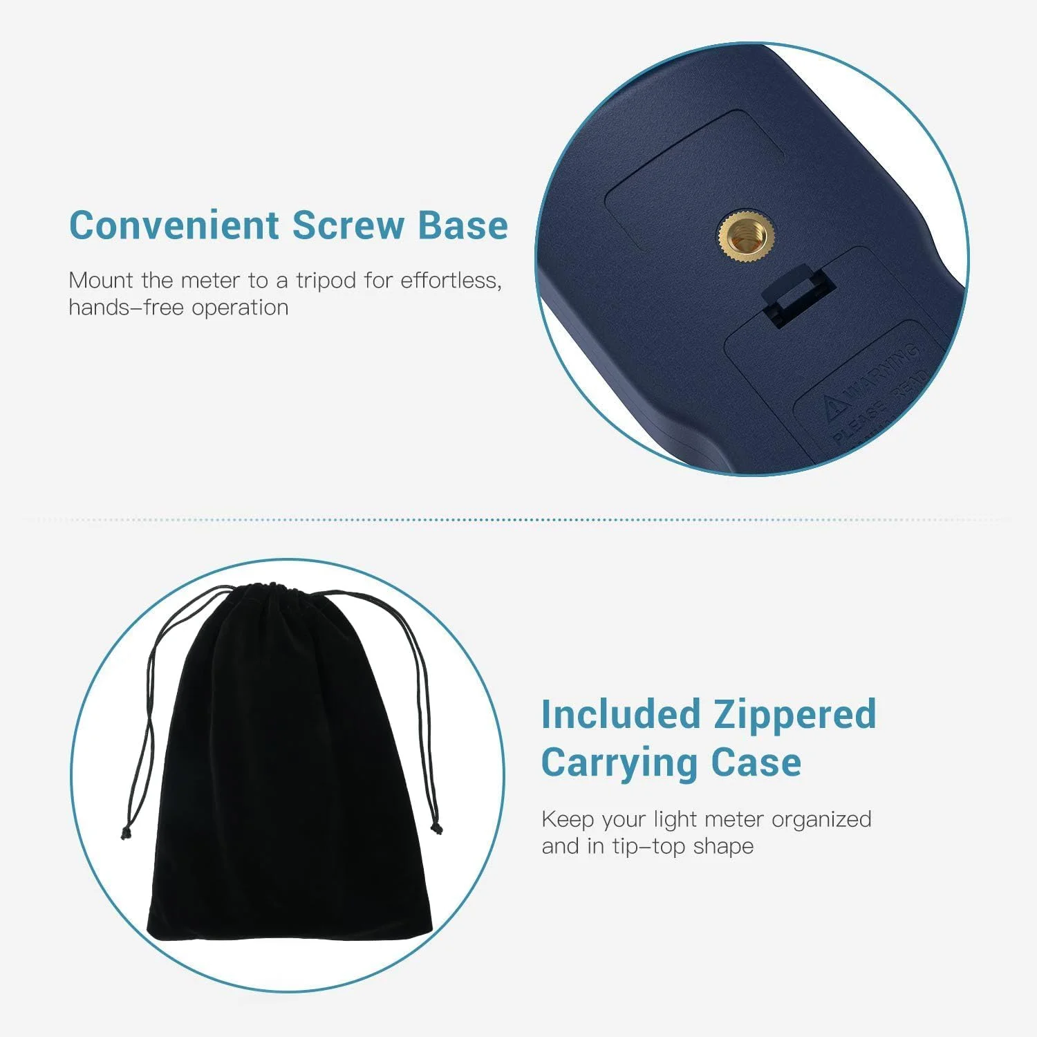 نورسنج LED حرفه ای Dr.meter، نورسنج دیجیتال با محدوده اندازه گیری 0-200,000 و آشکارساز قابل چرخش 270 درجه نورسنج LED حرفه ای Dr.meter، نورسنج دیجیتال با محدوده اندازه گیری 0-200,000 و آشکارساز قابل چرخش 270 درجه