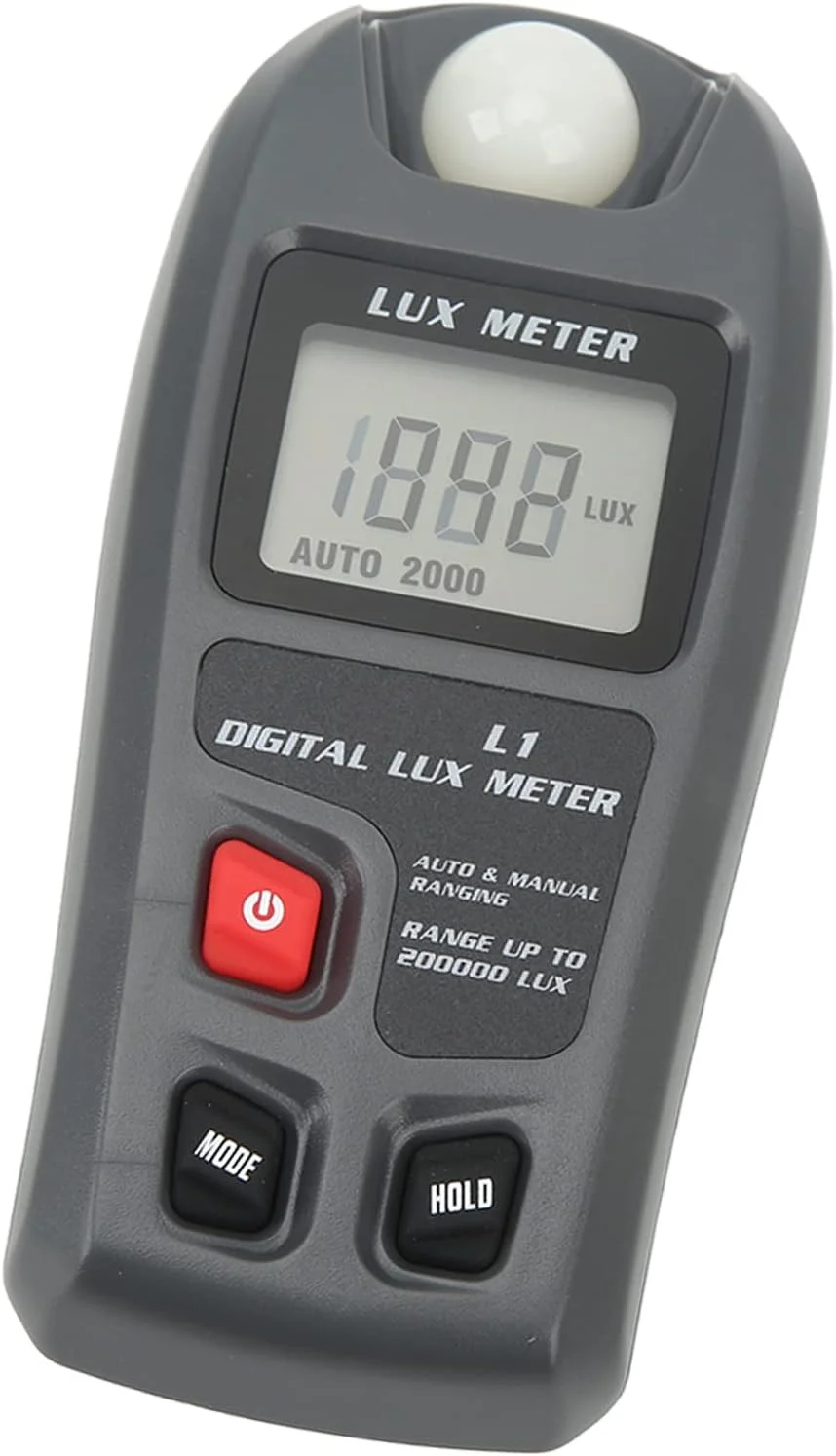 نورسنج دیجیتال Asixxsix، لوکس متر دیجیتال 0.1-20000LX، محدوده اندازه گیری 0.01-20000 FC با صفحه نمایش LCD، نگه داشتن داده ها، ذخیره سازی داده ها برای تست نور داخلی و خارجی نورسنج دیجیتال Asixxsix، لوکس متر دیجیتال 0.1-20000LX، محدوده اندازه گیری 0.01-20000 FC با صفحه نمایش LCD، نگه داشتن داده ها، ذخیره سازی داده ها برای تست نور داخلی و خارجی