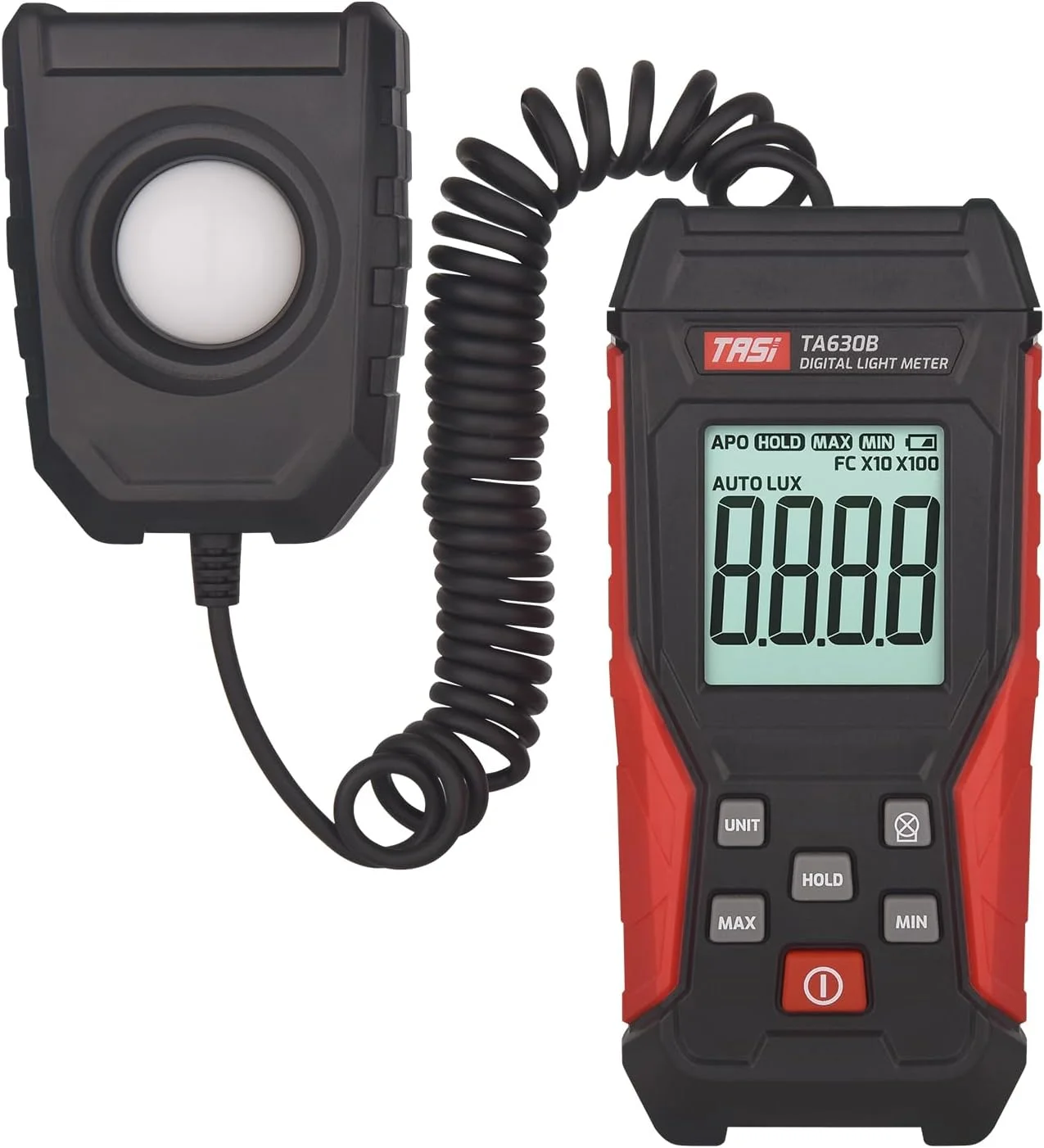 نورسنج دیجیتال با قابلیت ثبت اطلاعات و صفحه نمایش LCD، محدوده اندازه گیری 0 تا 200,000، سنسور انعطاف پذیر، تستر نور برای عکاسی، گیاهان، فضای داخلی و خارجی DOOMUN نورسنج دیجیتال با قابلیت ثبت اطلاعات و صفحه نمایش LCD، محدوده اندازه گیری 0 تا 200,000، سنسور انعطاف پذیر، تستر نور برای عکاسی، گیاهان، فضای داخلی و خارجی DOOMUN