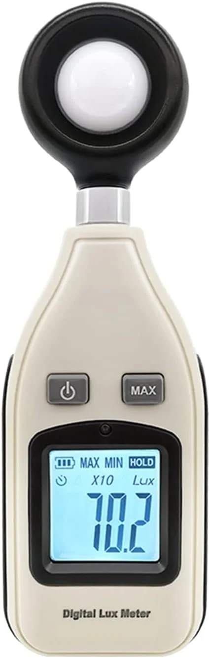 نورسنج دستی HOKVJ، نورسنج دیجیتال، دماسنج محیطی دستی، 200,000 LUX، نورسنج دیجیتال برای تست فوتومتریک، UV، حداکثر و حداقل نورسنج دستی HOKVJ، نورسنج دیجیتال، دماسنج محیطی دستی، 200,000 LUX، نورسنج دیجیتال برای تست فوتومتریک، UV، حداکثر و حداقل