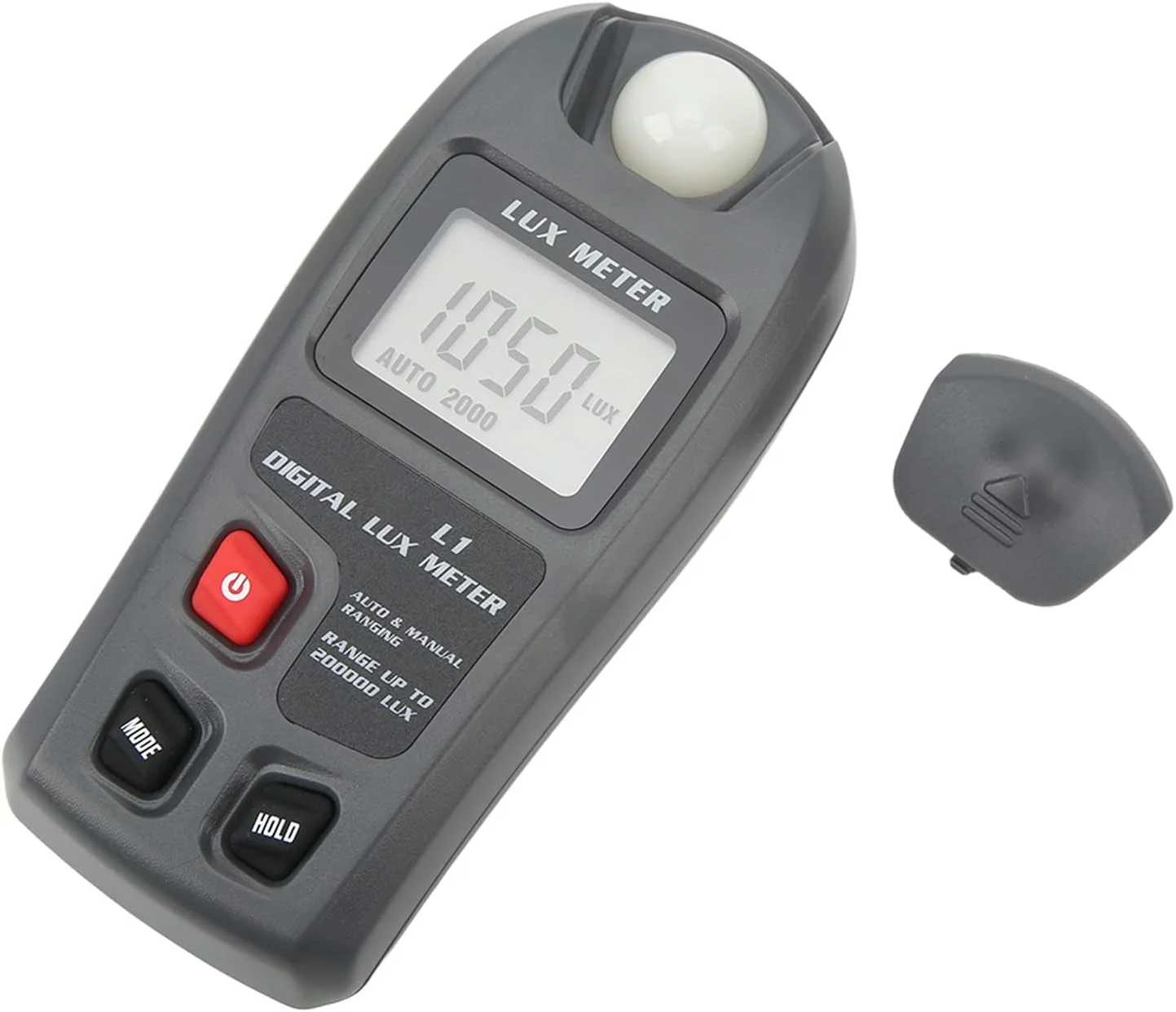 نورسنج دیجیتال فافیسی با محدوده اندازه گیری 0.01 تا 20000 Fc، لوکس متر قابل حمل با خاموش شدن خودکار و صفحه نمایش LCD برای محیط های داخلی و خارجی نورسنج دیجیتال فافیسی با محدوده اندازه گیری 0.01 تا 20000 Fc، لوکس متر قابل حمل با خاموش شدن خودکار و صفحه نمایش LCD برای محیط های داخلی و خارجی