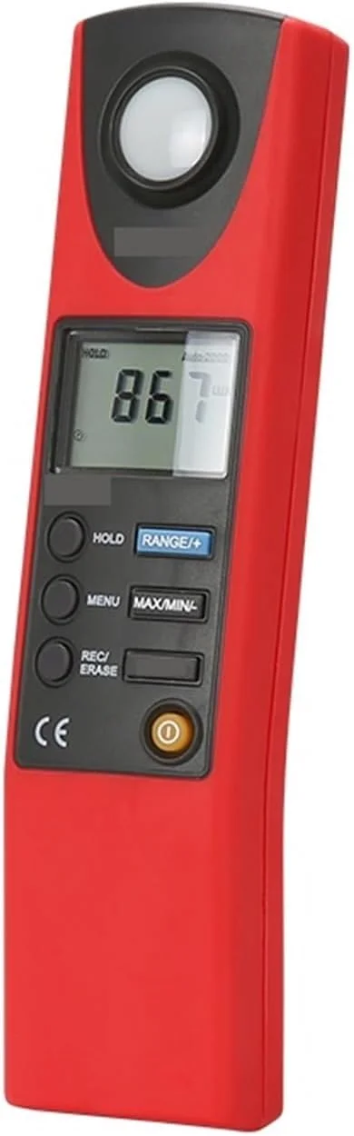 نورسنج، لوکس متر دیجیتال 20-20000 لوکس لومن دیجیتال، انتقال USB، حالت های MAX/MIN، قابل انتخاب لوکس/FC