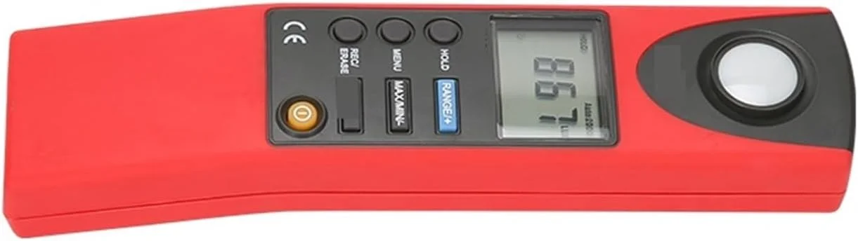 نورسنج، لوکس متر دیجیتال 20-20000 لوکس لومن دیجیتال، انتقال USB، حالت های MAX/MIN، قابل انتخاب لوکس/FC