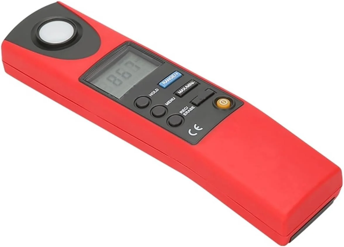 نورسنج، لوکس متر دیجیتال 20-20000 لوکس لومن دیجیتال، انتقال USB، حالت های MAX/MIN، قابل انتخاب لوکس/FC