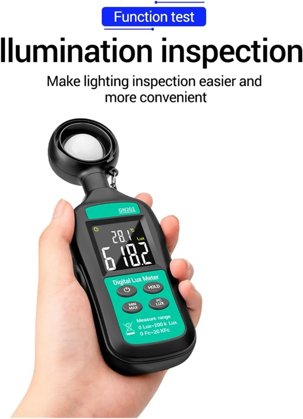 نورسنج، لوکس متر دیجیتال 200K لوکس متر فتومتر رادیومتر UV نورسنج دستی فتومتر نورسنج، لوکس متر دیجیتال 200K لوکس متر فتومتر رادیومتر UV نورسنج دستی فتومتر