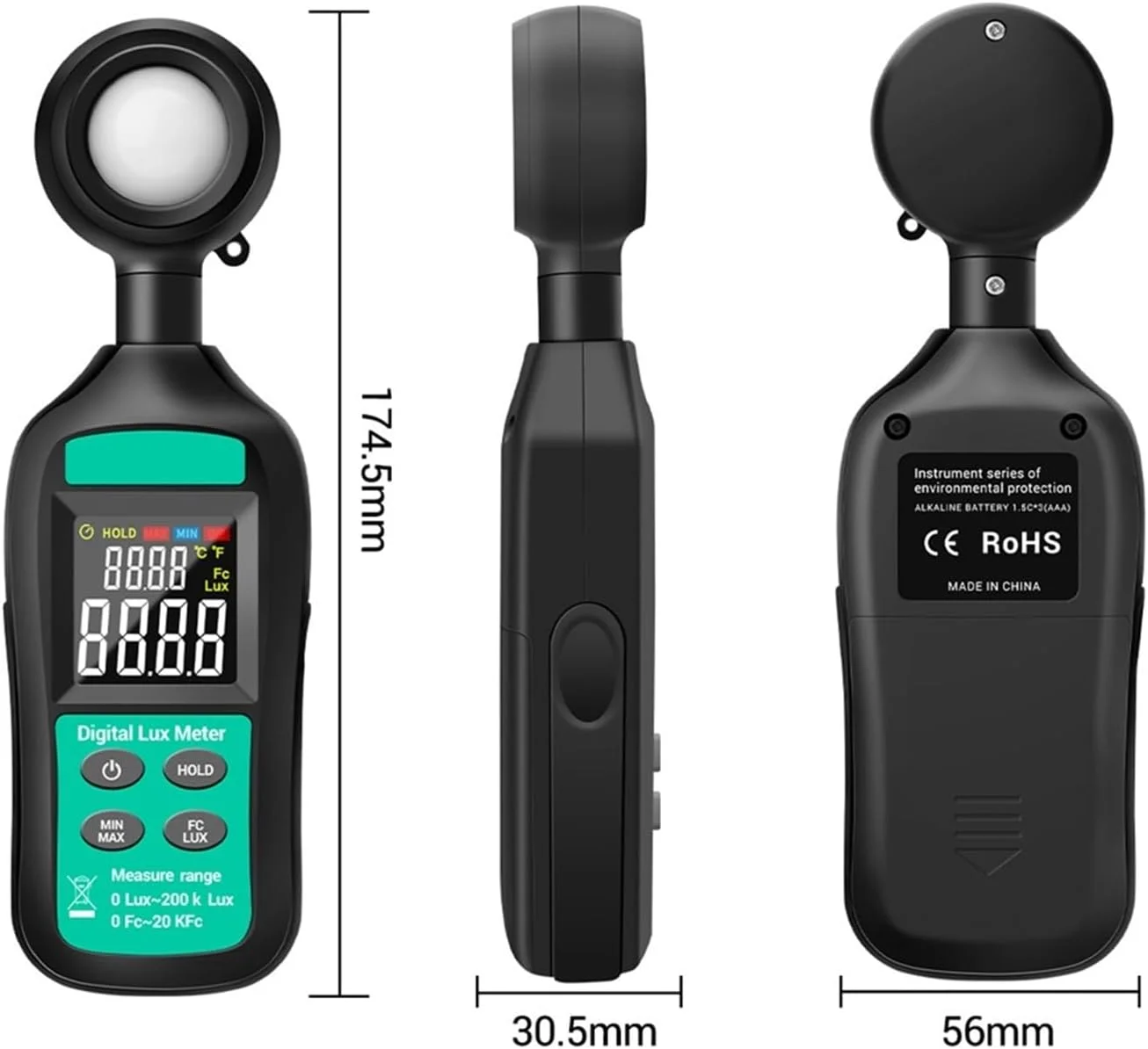 نورسنج دیجیتال، لوکس متر 200K لوکس متر، فتومتر، رادیومتر UV، نورسنج دستی، فتومتر نورسنج دیجیتال، لوکس متر 200K لوکس متر، فتومتر، رادیومتر UV، نورسنج دستی، فتومتر
