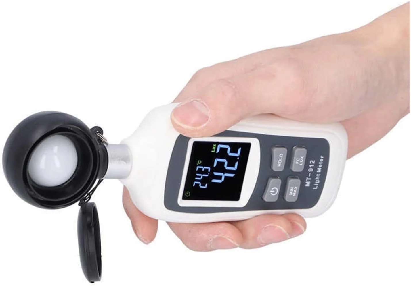 نورسنج دستی دیجیتال LCD مینی لوکس متر لومینومتر فتومتر 0-200K Lx طیف سنج دستی نورسنج دستی دیجیتال LCD مینی لوکس متر لومینومتر فتومتر 0-200K Lx طیف سنج دستی