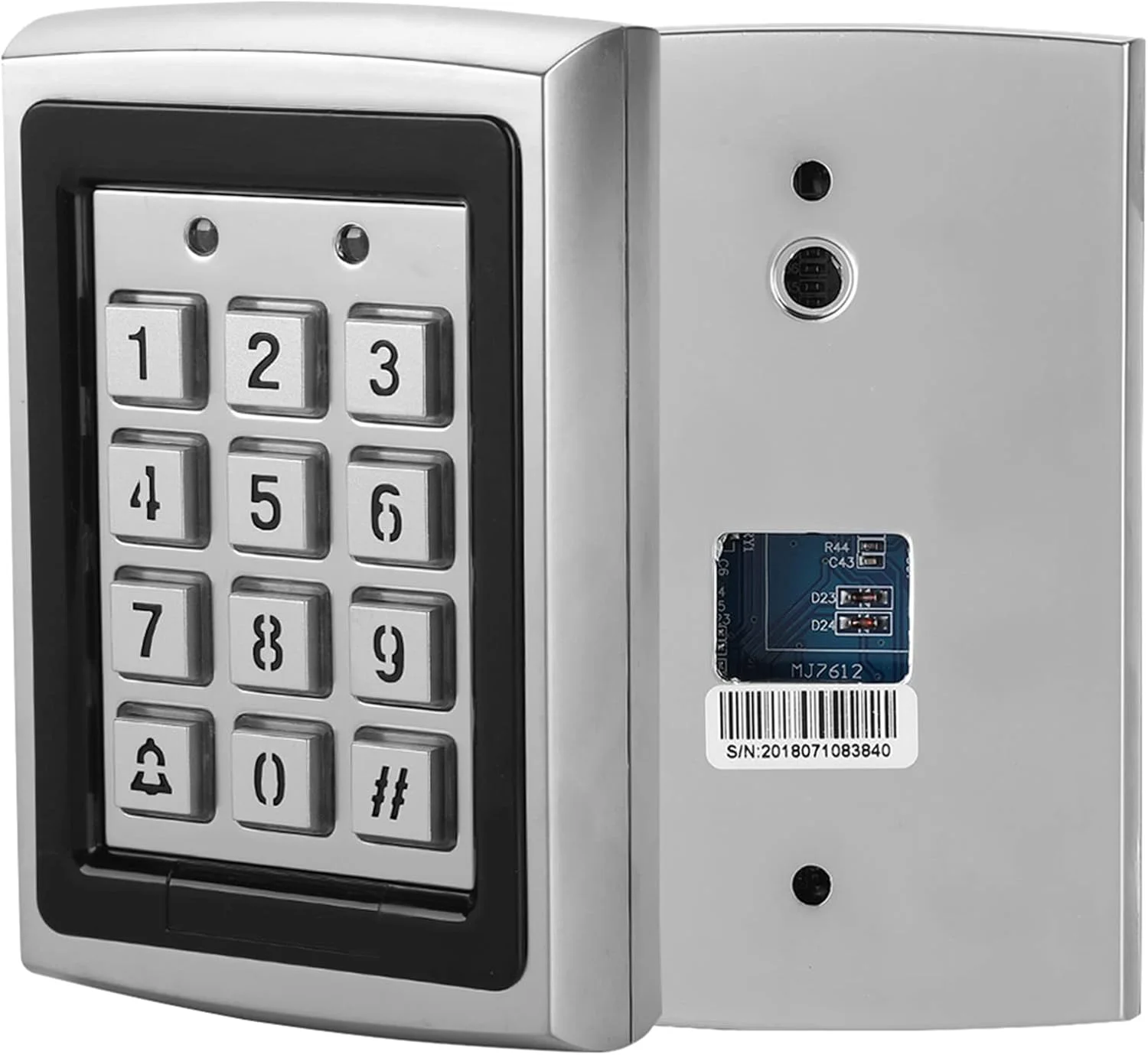 صفحه کلید کنترل دسترسی کارتی با عملکرد هشدار و حالتهای بیمه برای کارکنان باشگاه صفحه کلید کنترل دسترسی کارتی با عملکرد هشدار و حالتهای بیمه برای کارکنان باشگاه