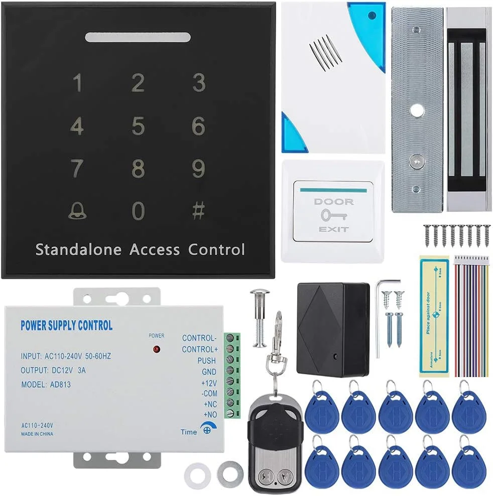 کارت های کنترل دسترسی قفل درب، ترکیبی از کارت و رمز عبور، مناسب برای کسب و کارها و دفاتر