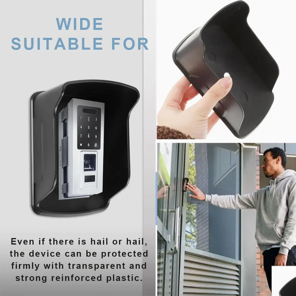 محفظه کنترل دسترسی Dioche برای کنترلر صفحه کلید، زنگ در، پوشش محافظ در برابر باد و باران (2 عدد) محفظه کنترل دسترسی Dioche برای کنترلر صفحه کلید، زنگ در، پوشش محافظ در برابر باد و باران (2 عدد)