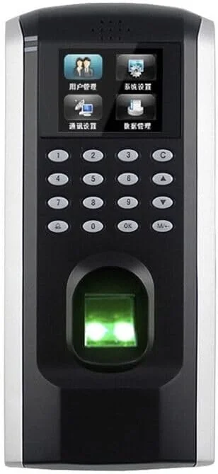 دستگاه کنترل تردد اثر انگشتی ZK F7plus + ساعت حضور و غیاب + TCP/IP