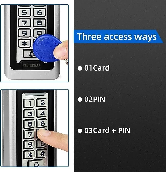 صفحه کلید کنترل دسترسی امنیتی Euromax، صفحه کلید RFID، کنترل دسترسی درب، صفحه کلید مستقل، 2000 کاربر، Wiegand 26 بیتی، پشتیبانی از کارت RFID مجاورتی صفحه کلید کنترل دسترسی امنیتی Euromax، صفحه کلید RFID، کنترل دسترسی درب، صفحه کلید مستقل، 2000 کاربر، Wiegand 26 بیتی، پشتیبانی از کارت RFID مجاورتی