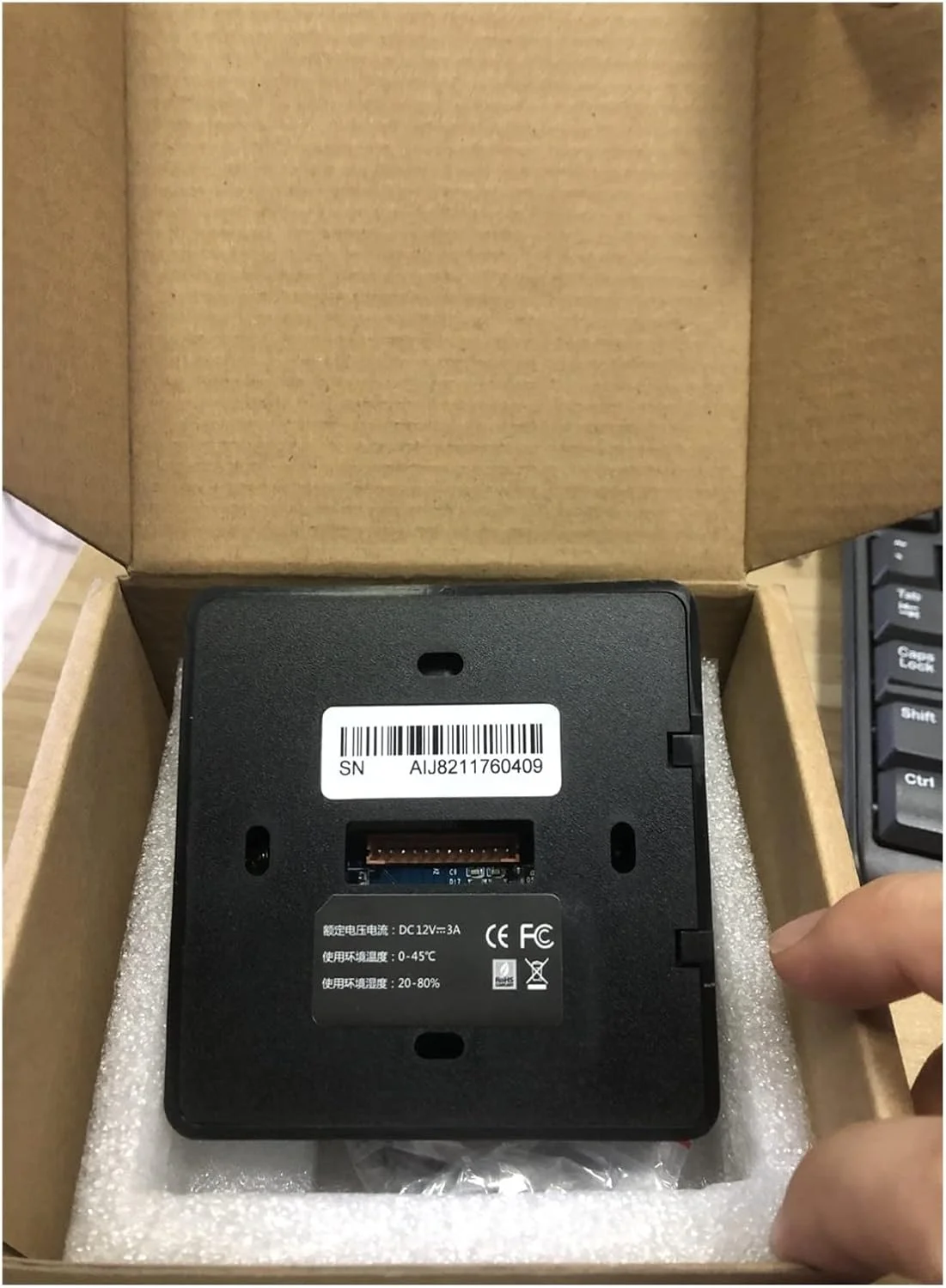 دستگاه ثبت ورود و خروج اثر انگشت GZDtdsd مدل X6 با صفحه کلید RFID برای سیستم کنترل دسترسی شرکت های کوچک و متوسط دستگاه ثبت ورود و خروج اثر انگشت GZDtdsd مدل X6 با صفحه کلید RFID برای سیستم کنترل دسترسی شرکت های کوچک و متوسط