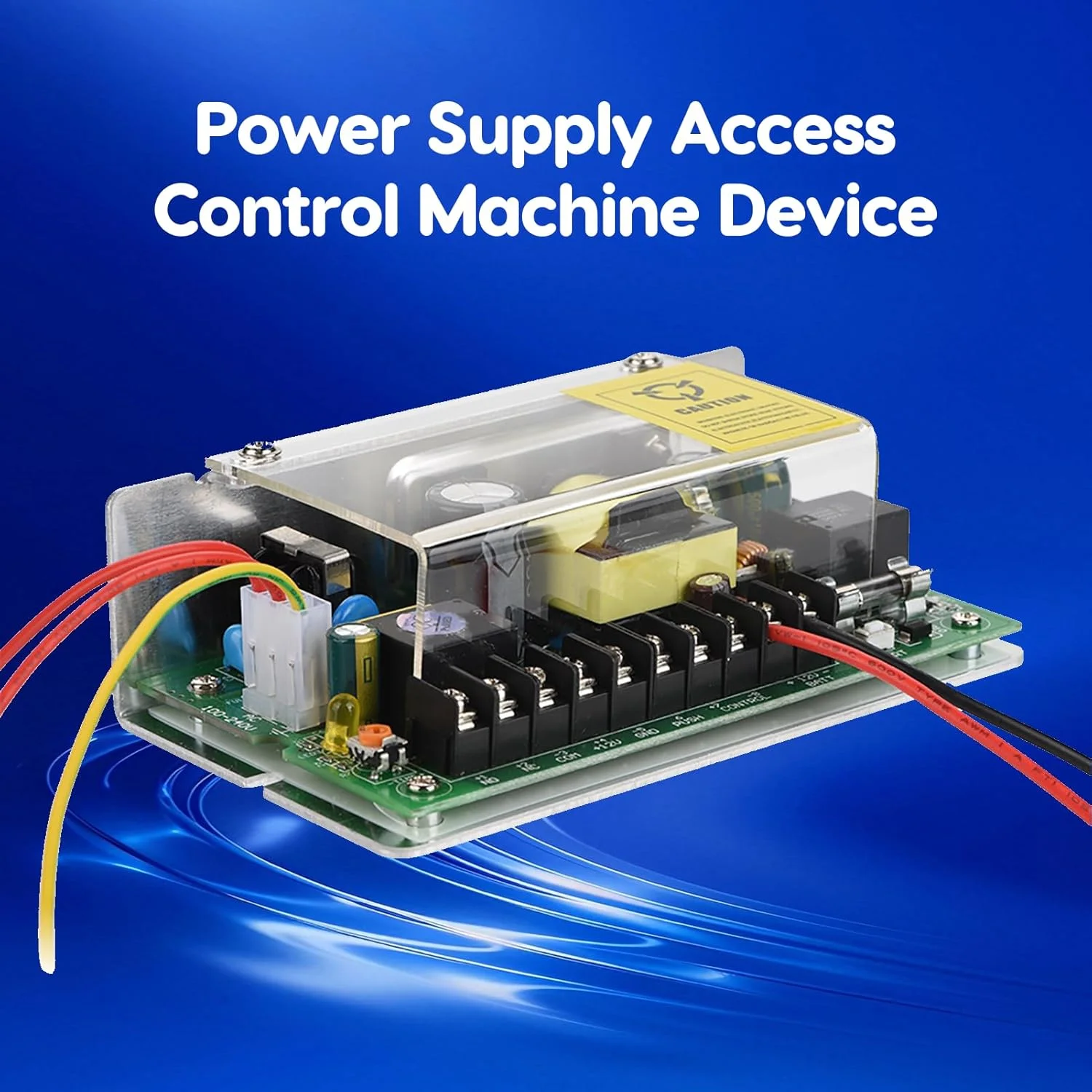 منبع تغذیه 12 ولت / 5 آمپر Garsent برای سیستم کنترل دسترسی درب بازکن هوشمند خانگی با عملکرد محافظت در برابر تخلیه بیش از حد باتری منبع تغذیه 12 ولت / 5 آمپر Garsent برای سیستم کنترل دسترسی درب بازکن هوشمند خانگی با عملکرد محافظت در برابر تخلیه بیش از حد باتری