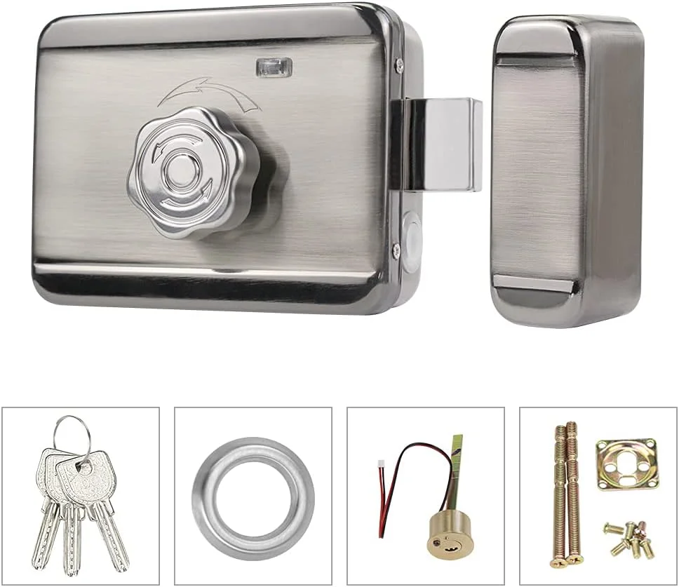 قفل درب هوشمند الکتریکی کنترل از راه دور کومو برای سیستم کنترل دسترسی درب، محافظت از ورودی خانه قفل درب هوشمند الکتریکی کنترل از راه دور کومو برای سیستم کنترل دسترسی درب، محافظت از ورودی خانه