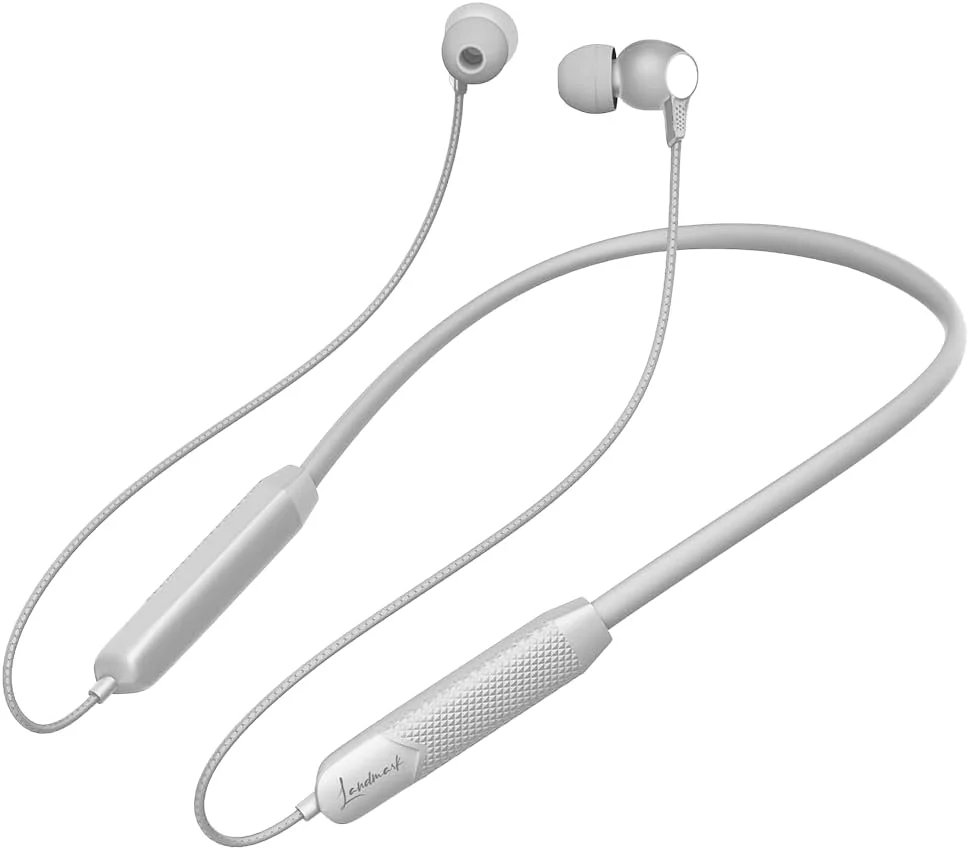 گردنبند بلوتوثی بی سیم LANDMARK LM BH137 با میکروفون، صدای باس، درایور 10 میلی متری، بلوتوث نسخه 5.1، 36 ساعت پخش، گوشی های مغناطیسی، 30 ساعت عمر باتری، دستیار صوتی و کنترل های دسترسی آسان - نقره ای گردنبند بلوتوثی بی سیم LANDMARK LM BH137 با میکروفون، صدای باس، درایور 10 میلی متری، بلوتوث نسخه 5.1، 36 ساعت پخش، گوشی های مغناطیسی، 30 ساعت عمر باتری، دستیار صوتی و کنترل های دسترسی آسان - نقره ای