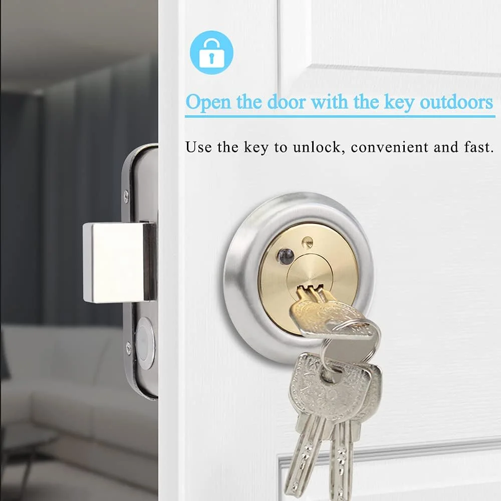 قفل درب هوشمند الکتریکی کنترل از راه دور کومو برای سیستم کنترل دسترسی درب، محافظت از ورودی خانه قفل درب هوشمند الکتریکی کنترل از راه دور کومو برای سیستم کنترل دسترسی درب، محافظت از ورودی خانه