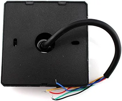 دستگاه کنترل تردد کارت RFID با صفحه کلید، فرکانس 125 کیلوهرتز، ویگند 26/34 بیتی، رنگ مشکی دستگاه کنترل تردد کارت RFID با صفحه کلید، فرکانس 125 کیلوهرتز، ویگند 26/34 بیتی، رنگ مشکی