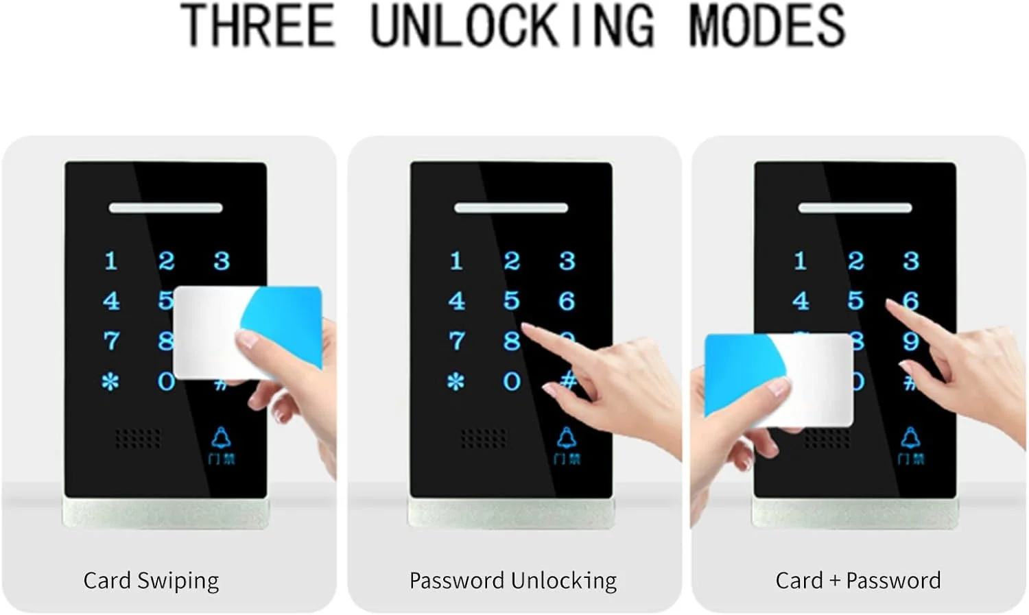 صفحه کلید کنترل دسترسی OUNA، صفحه کلید کنترل دسترسی، صفحه کلید رمز عبور ضد آب با نور پس زمینه برای درب خانه و آپارتمان صفحه کلید کنترل دسترسی OUNA، صفحه کلید کنترل دسترسی، صفحه کلید رمز عبور ضد آب با نور پس زمینه برای درب خانه و آپارتمان