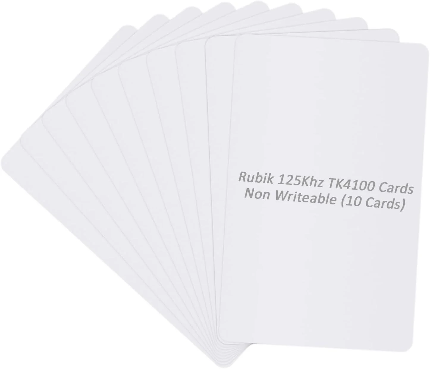 کارت های مجاورتی روبیک RFID 125KHz، کارت های شناسایی PVC قابل چاپ TK4100 EM4100 (غیر قابل نوشتن، شماره ثابت) برای کنترل دسترسی و حضور و غیاب (10 عدد کارت) کارت های مجاورتی روبیک RFID 125KHz، کارت های شناسایی PVC قابل چاپ TK4100 EM4100 (غیر قابل نوشتن، شماره ثابت) برای کنترل دسترسی و حضور و غیاب (10 عدد کارت)