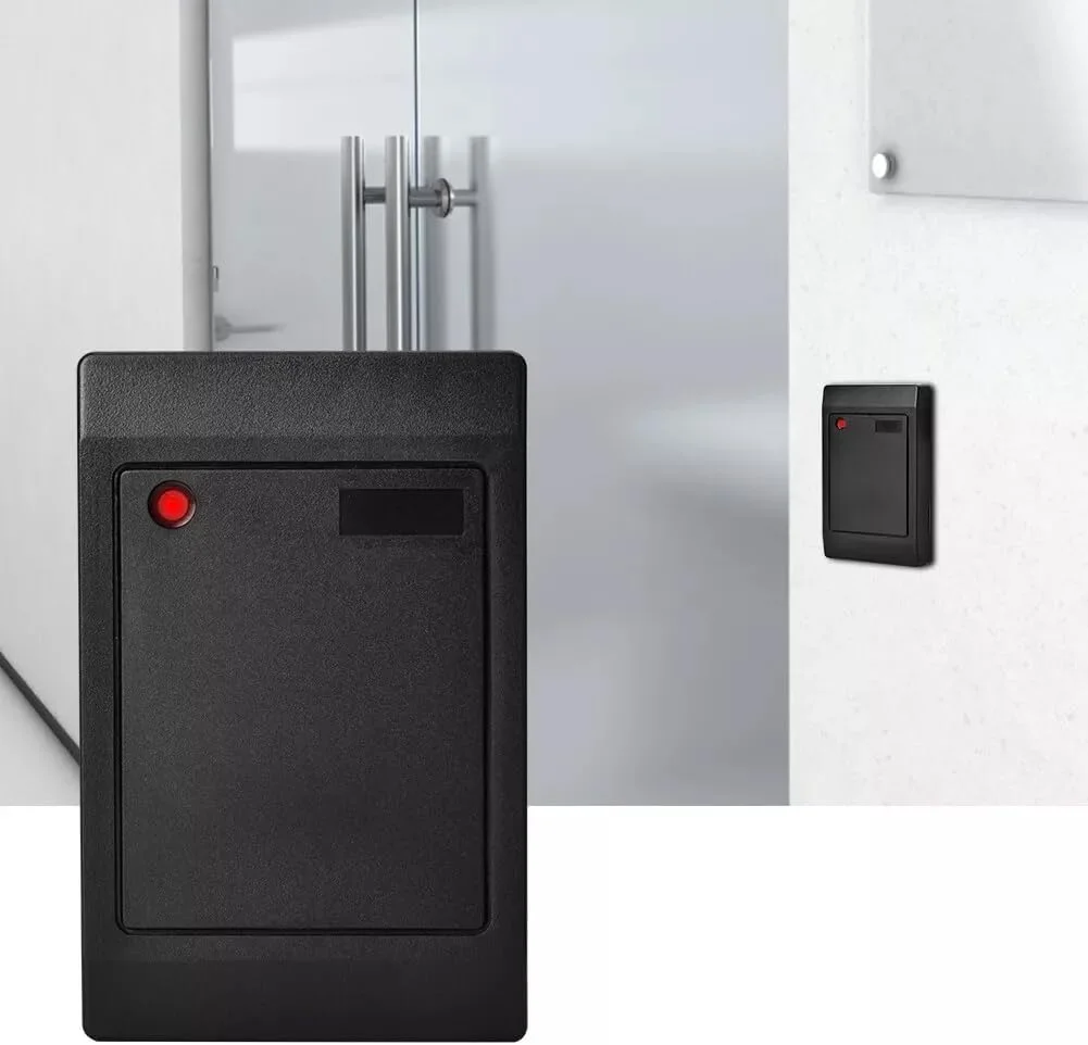 دستگاه کارتخوان RFID 125Khz، پشتیبانی از ID-125Khz Wiegand WG26/34، دستگاه مجاورتی ضد آب برای سیستم کنترل دسترسی درب و پارکینگ دستگاه کارتخوان RFID 125Khz، پشتیبانی از ID-125Khz Wiegand WG26/34، دستگاه مجاورتی ضد آب برای سیستم کنترل دسترسی درب و پارکینگ