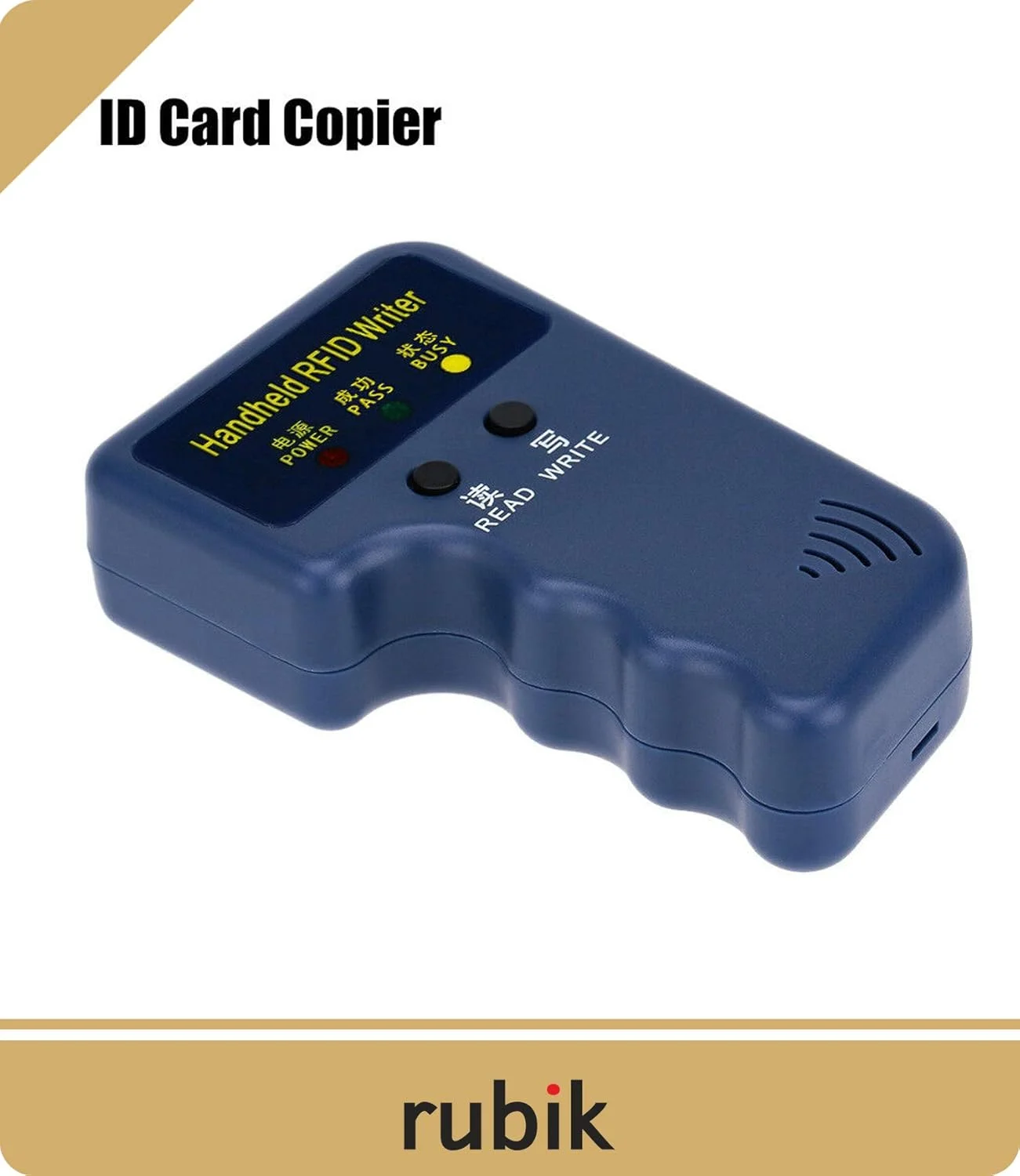 دستگاه کپی/خواننده/نویسنده کارت RFID با فرکانس 125 کیلوهرتز، به همراه 6 عدد کارت شناسایی T5577 125khz قابل نوشتن و 6 عدد جاسوئیچی دستگاه کپی/خواننده/نویسنده کارت RFID با فرکانس 125 کیلوهرتز، به همراه 6 عدد کارت شناسایی T5577 125khz قابل نوشتن و 6 عدد جاسوئیچی