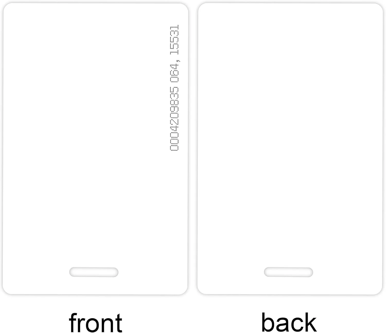 بسته 100 عددی کارت های شناسایی مجاورتی RFID TK4100 با فرکانس 125 کیلوهرتز به همراه پانچ سوراخ کلید، مناسب برای قفل کابینت درب الکترونیکی یا سیستم کنترل دسترسی ورودی EM4100، فقط خواندنی بسته 100 عددی کارت های شناسایی مجاورتی RFID TK4100 با فرکانس 125 کیلوهرتز به همراه پانچ سوراخ کلید، مناسب برای قفل کابینت درب الکترونیکی یا سیستم کنترل دسترسی ورودی EM4100، فقط خواندنی