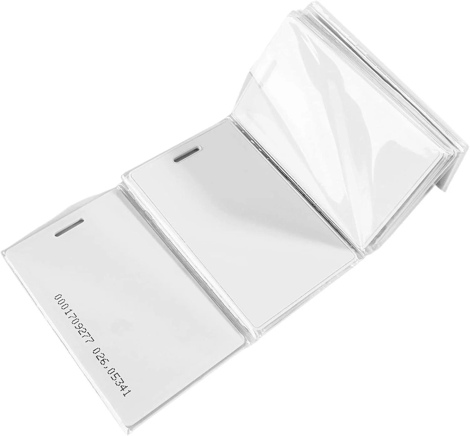 بسته 30 عددی کارت شناسایی مجاورتی RFID 125 کیلوهرتز مدل TK4100 (کارت ضخیم) سازگار با EM4100، پشتیبانی از سیستم کنترل دسترسی کارت هوشمند، کارت کلید، کارت عضویت (ضخامت 1.8 میلی متر)