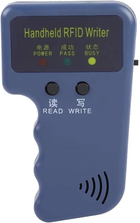 دستگاه کپی کارت RFID با فرکانس 125KHz EM4100، دستگاه قابل حمل برای سیستم کنترل دسترسی دستگاه کپی کارت RFID با فرکانس 125KHz EM4100، دستگاه قابل حمل برای سیستم کنترل دسترسی